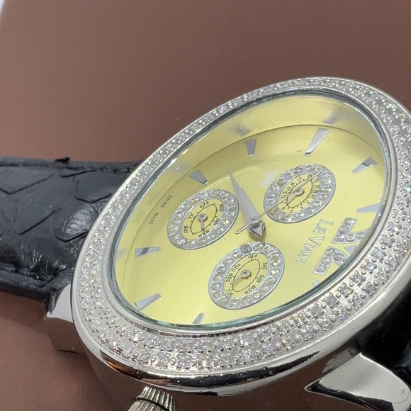 Le Vian Diamond Python Banded Watch - Picture 12 of 16